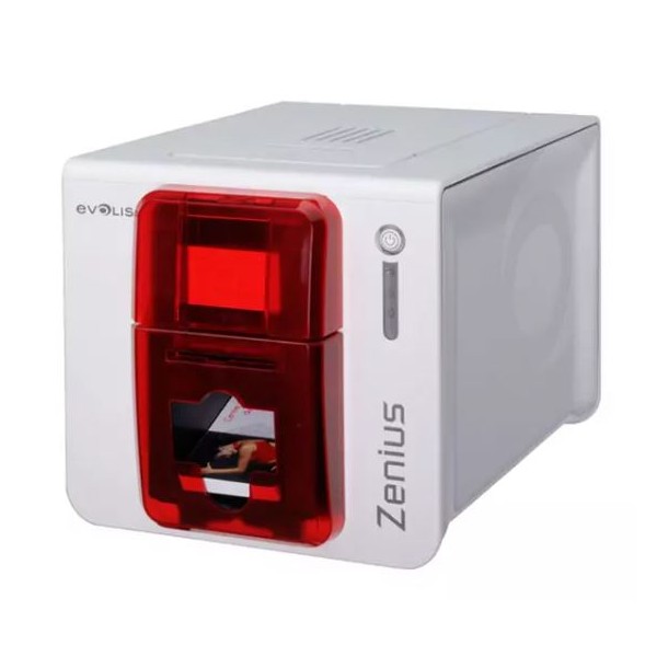  Evolis Zenius Expert Mag ISO card printer, single side, USB
