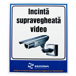 Video Surveillance Sign