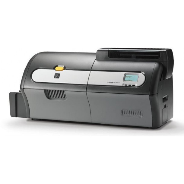 Zebra ZXP7 card printer, single side, USB, Ethernet