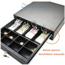 Cash drawer - Large - with button on front