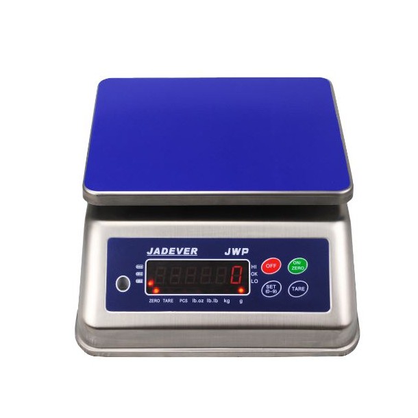 Check Weighing Scale Jadever JWP 1,5/3/6/15/30 kg with Metrological approval