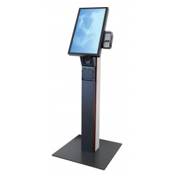 Terminal self-service Aures Krystal Standalone cu imprimanta nefiscala, scanner 2D si Windows