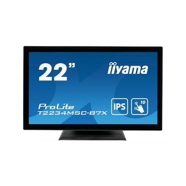 Monitor POS touchscreen iiyama ProLite T2234MSC-B7X, 22 inch