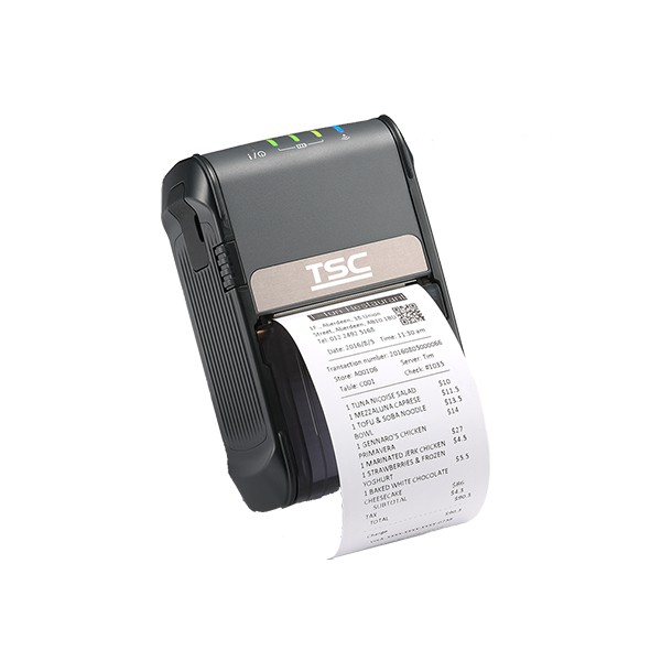 Mobile label printer TSC Alpha-2R WiFi, USB