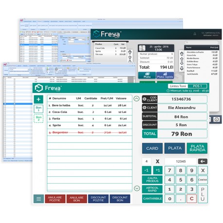 Program pentru magazin - Freya Shop