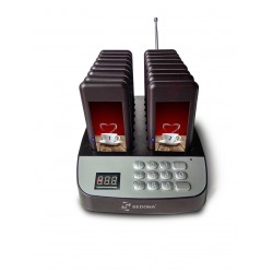 Algo customer call system with 16 receivers