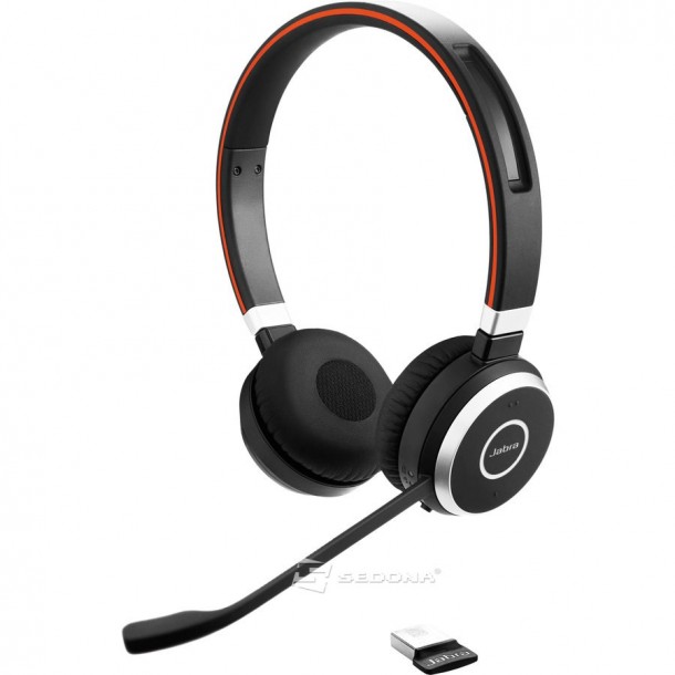 Jabra Evolve 65 MS Stereo Headphones - Without Stand