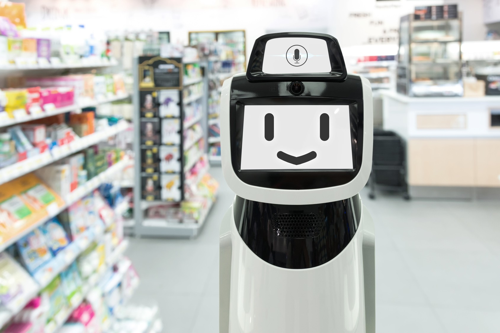 Robotii, ”angajati” pentru a face inventarul în magazin