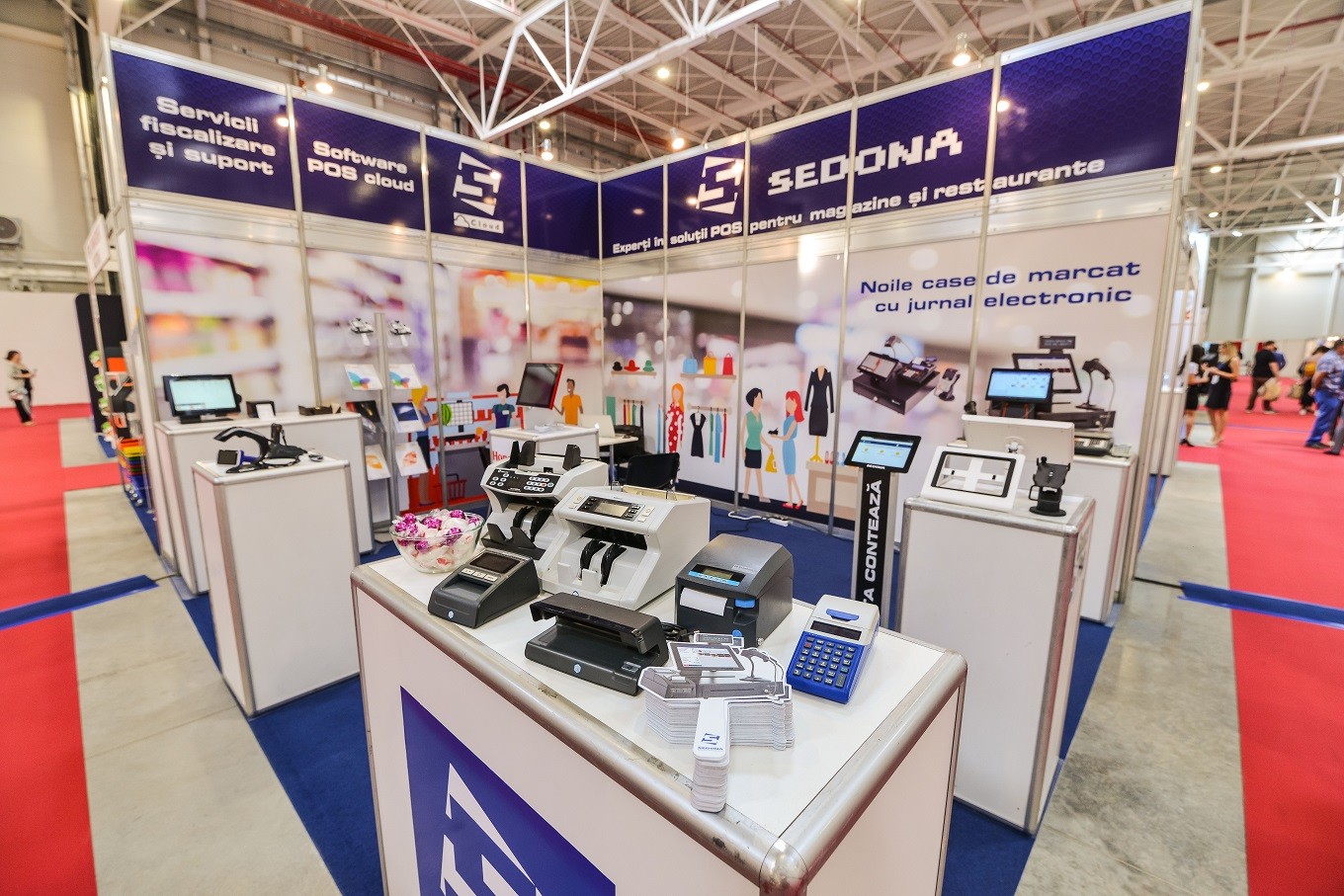 Sedona aduce noile case de marcat cu jurnal electronic la Expo Shop 2018