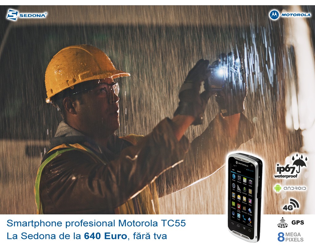 TC55 – Noul smartphone profesional de la Motorola