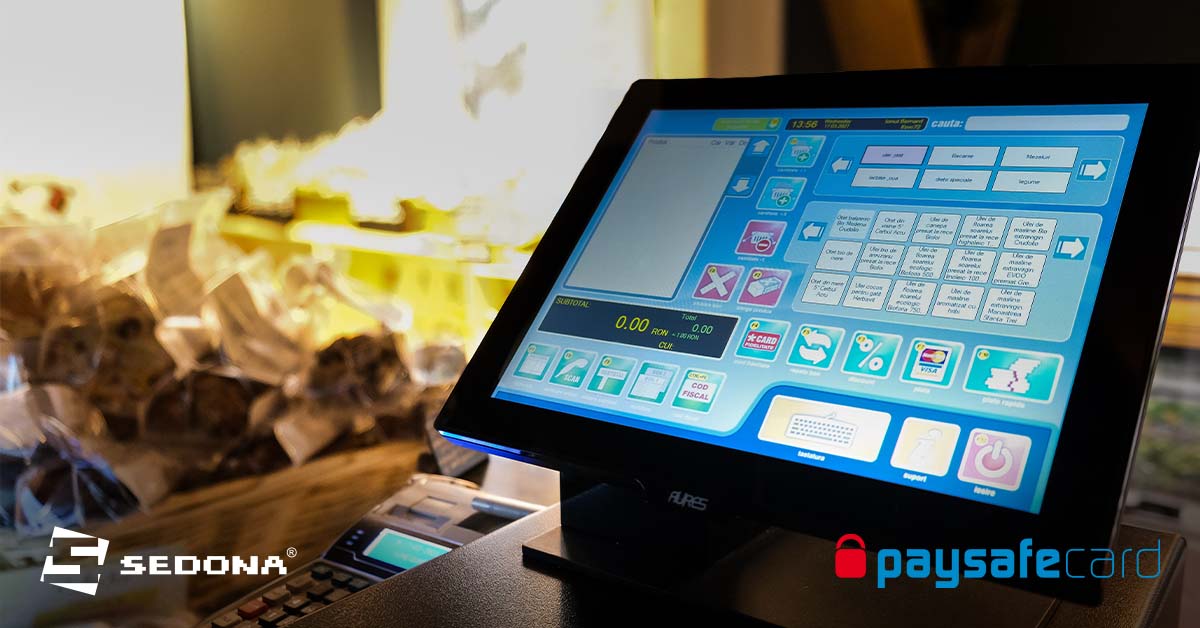 O nouă functionalitate Sedona Retail: Vanzarea de carduri PaySafe