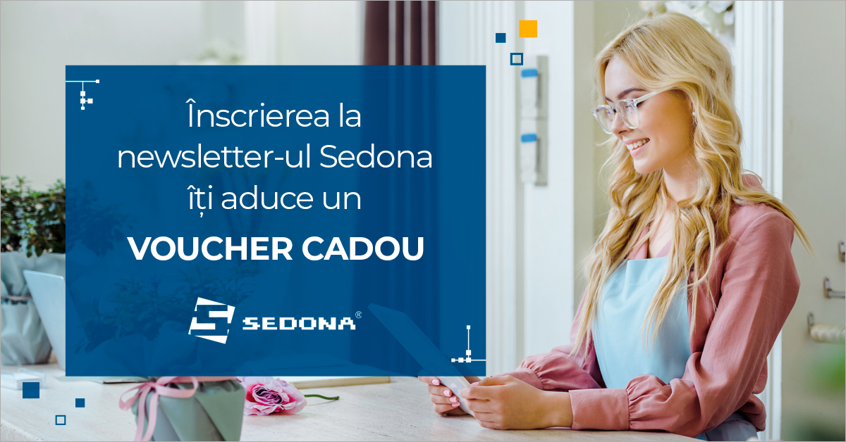 Aboneaza-te la newsletter si fii printre primii care se bucura de discount-ul oferit de Sedona