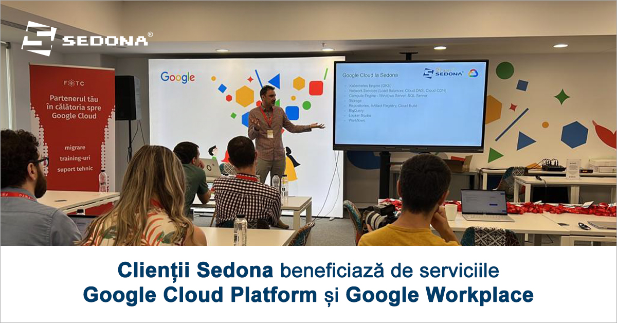 Afternoon talks with Google Cloud and Sedona