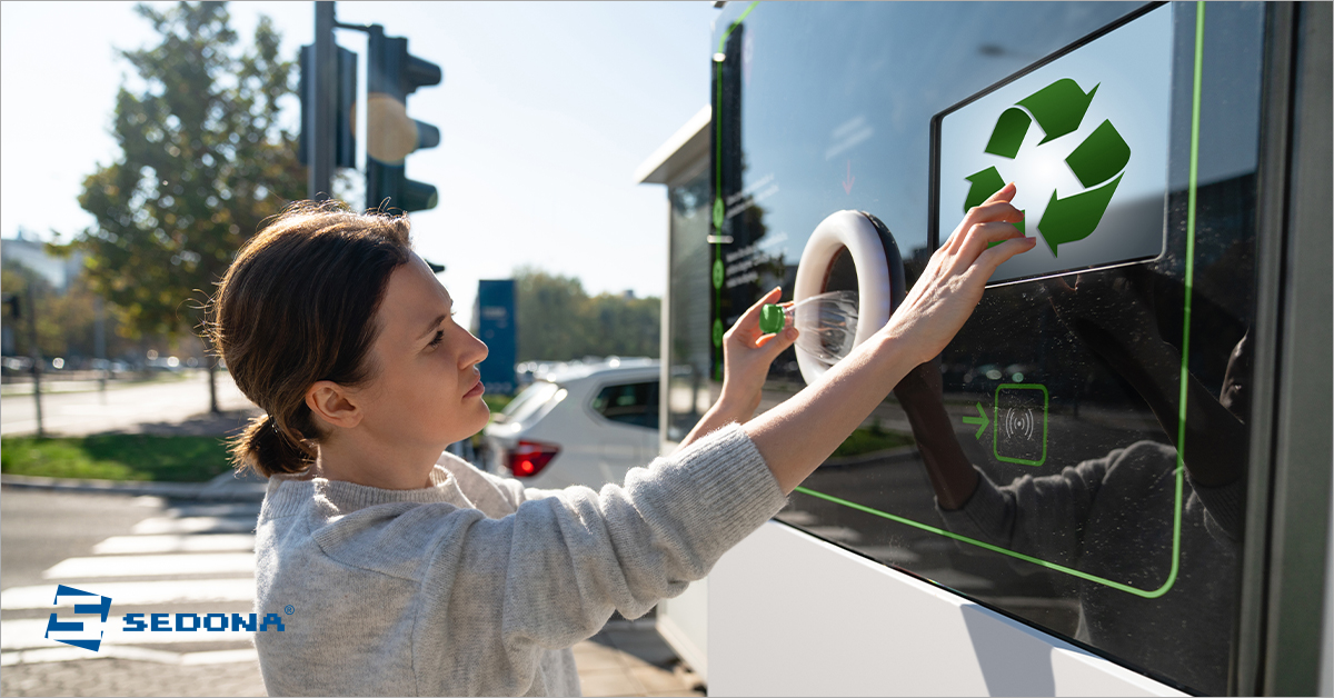 Sedona Retail este acum integrat cu aparatele de reciclare a ambalajelor Tomra