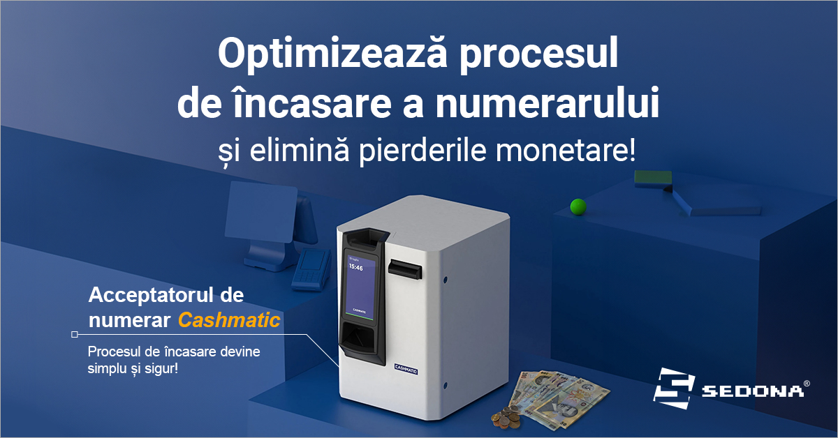 Elimina pierderile de monetar cu acceptatorul de numerar Cashmatic