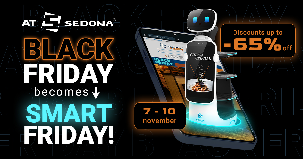 Sedona Black Friday: Up to 65% Off Fiscal Equipment, Software & Robots
