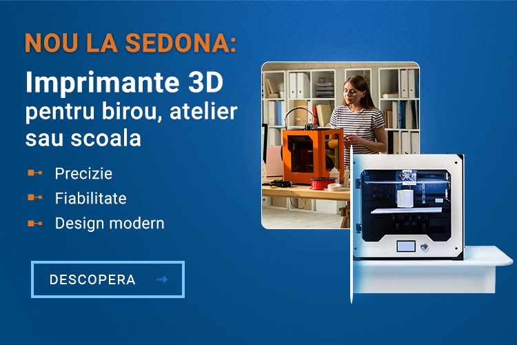 Nou la Sedona - Imprimante 3D pentru birou, atelier sau scoala - Mobile