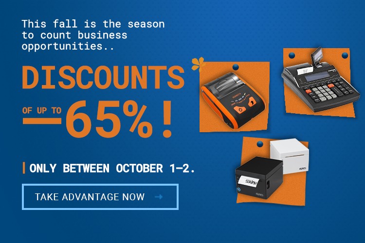 Autumn is the time for business opportunities.. Discounts of up to -65%