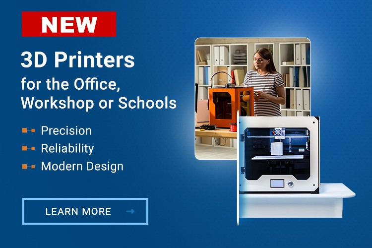 New at Sedona - 3D Printers for Workshop, Office and School - Mobile