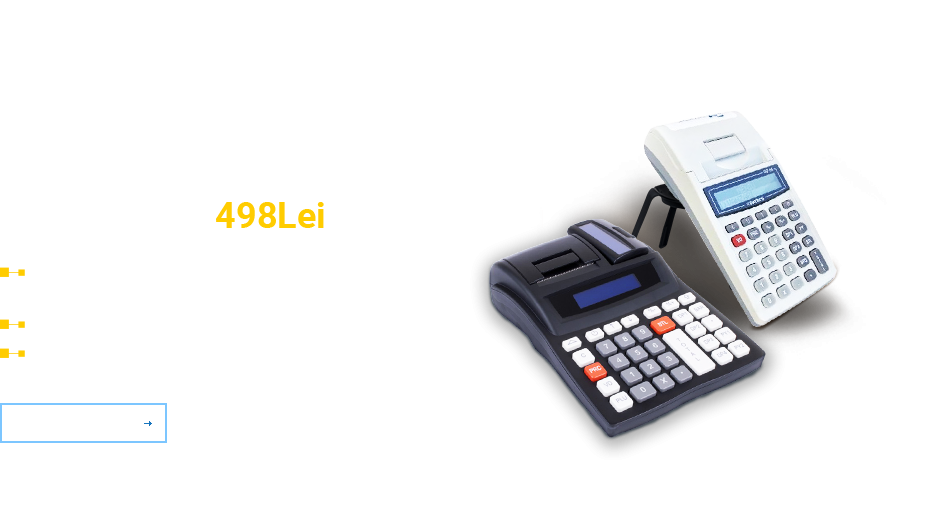 Datecs cash registers from 498 Lei, VAT included