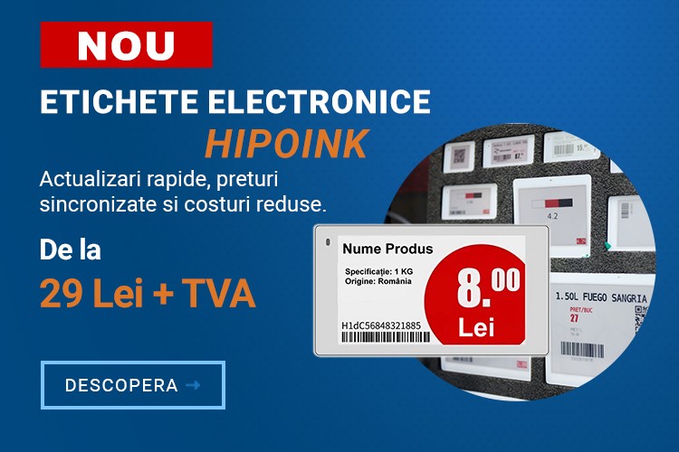 Etichete electronice Hipoink
