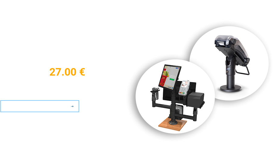 Standuri pentru terminale bancare si sisteme POS