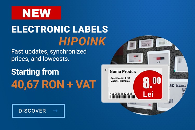Etichete electronice Hipoink