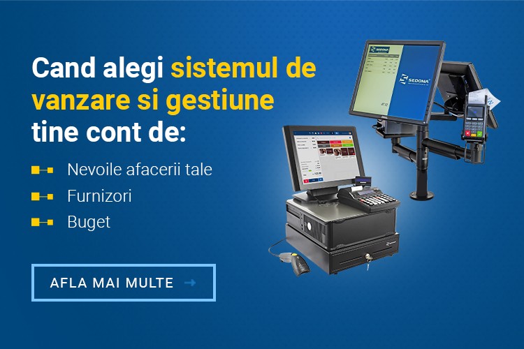 Cand alegi sistemul de vanzare si gestiune tine cont de - Mobile