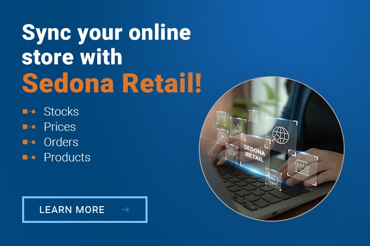 Connect your online store with Sedona Retail