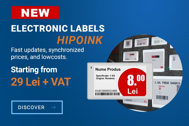 Etichete electronice Hipoink