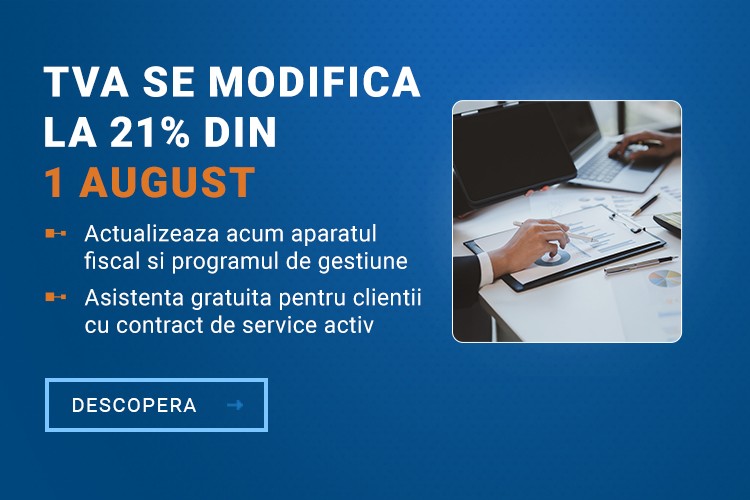 TVA se modifica la 21% de la 1 August - Mobile