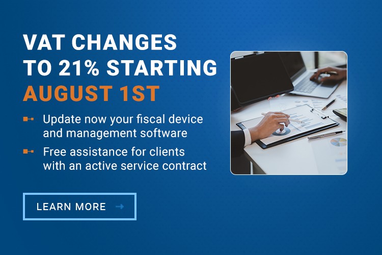 VAT changes to 21% from August 1st - Mobile