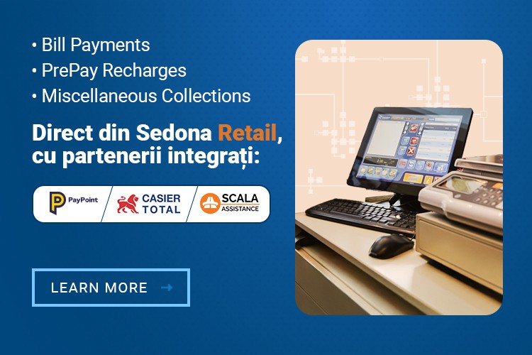 Additional services for your clients integrated in Sedona Retail