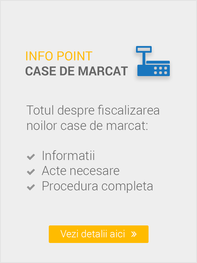 Procedura de fiscalizare a casei de marcat (Bucuresti & Ilfov)