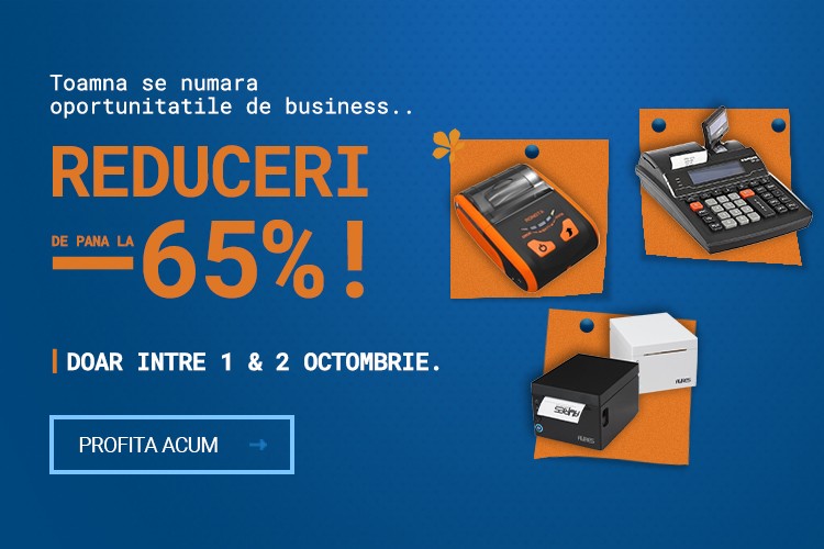 Toamna se numara oportunitatile de business.. Reduceri de pana la -65%