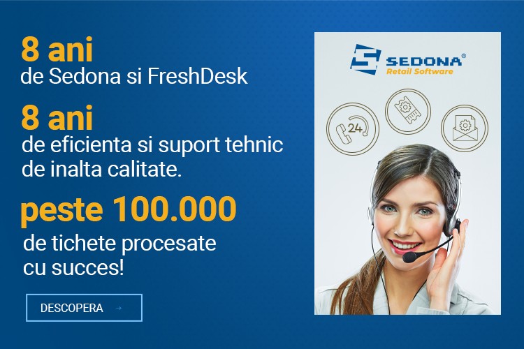 100.000 de tichete procesate & 8 ani de eficienta cu FreshDesk - Mobile