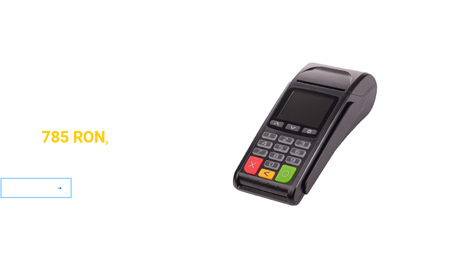 Fast and secure payments with Datecs Terminals from 785 lei VAT included