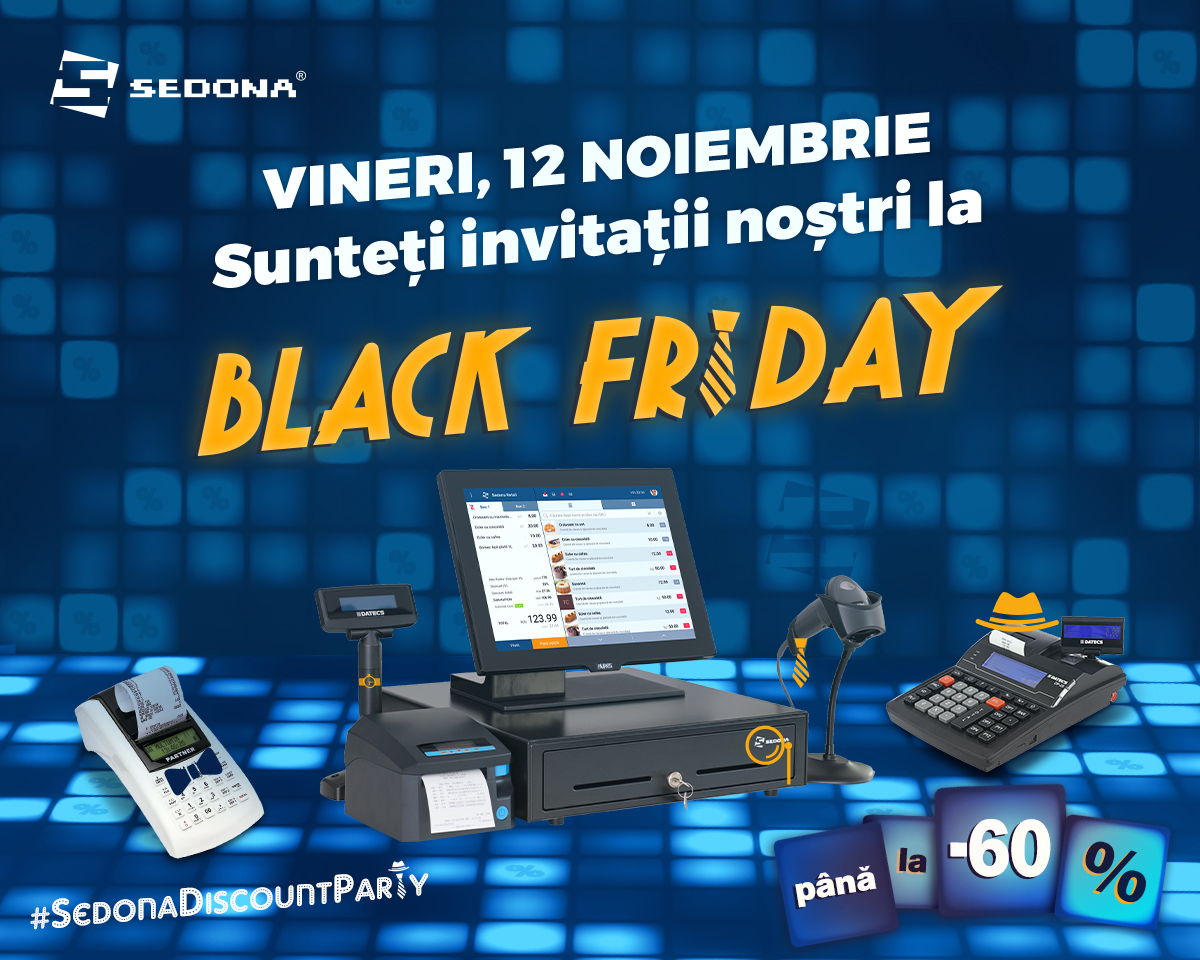 VINERI, 12 NOIEMBRIE Sunteți invitații noștri la BLACK FRIDAY